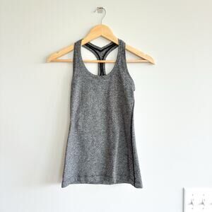 Lululemon Cool Racerback Tank Top Heathered Gray